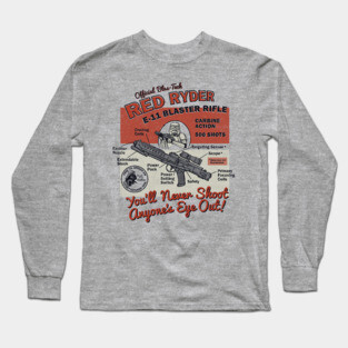 Red Ryder Blaster Long Sleeve T-Shirt
