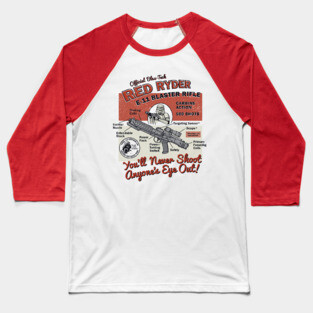 Red Ryder Blaster Baseball T-Shirt