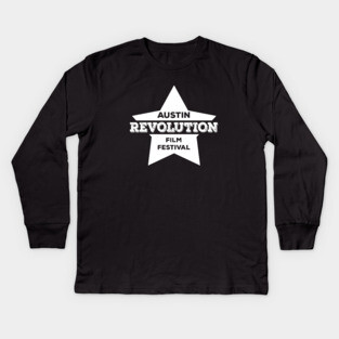 Austin Revolution Film Festival alt logo Kids Long Sleeve T-Shirt