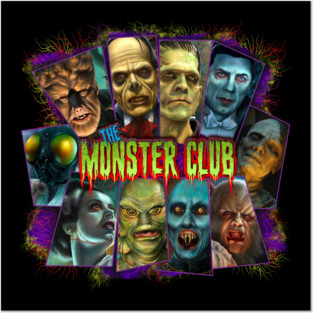 Monster Club Posters and Art