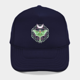 Mandala Luna Moth Hat