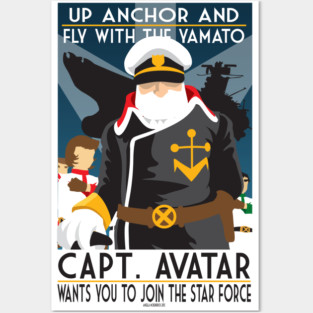 Join The Star Blazers Posters and Art