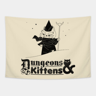 Dungeons & Kittens Tapestry