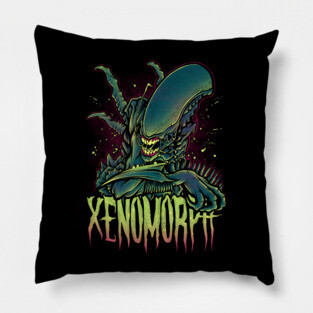 Beware the Xenomorph Pillow