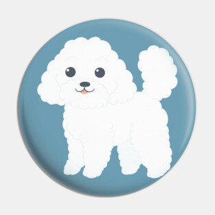 Poodle Pin