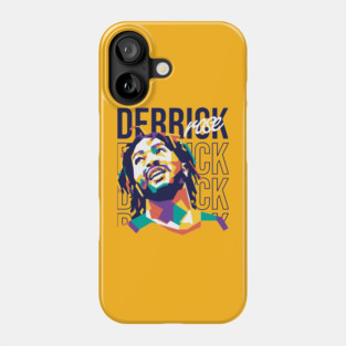Derrick Rose on WPAP art 2 Phone Case