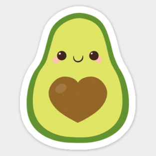 Avocado Sticker