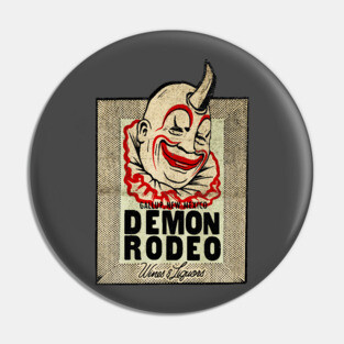 Vintage Clown Liquor Store Pin