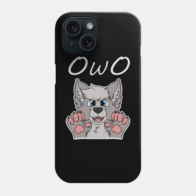 Anthro Furry Phone Case Iphone OwO Furry Furry Phone Case TeePublic