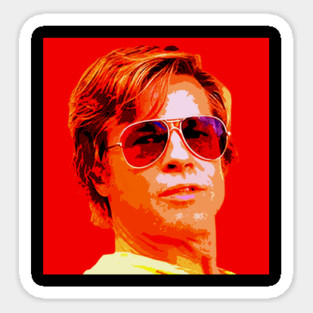 brad pitt Sticker