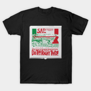 DO THE RIGHT THING / Sal's / ORIGINAL PIZZA BOX T-Shirt