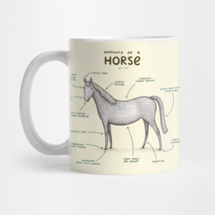 Anatomy of a Horse Mug