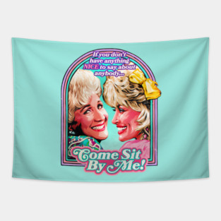 Come Sit By Me! Tapestry