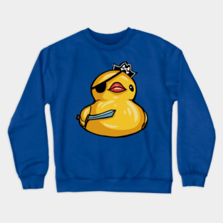 Pirate Rubber Ducky Crewneck Sweatshirt