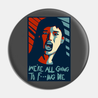 Don't look up sticker obama style Pin