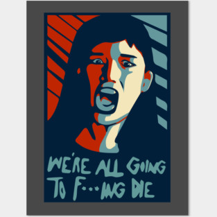 Don't look up sticker obama style Posters and Art