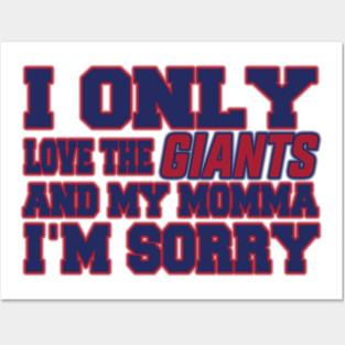 Gods Plan - Giants Posters and Art