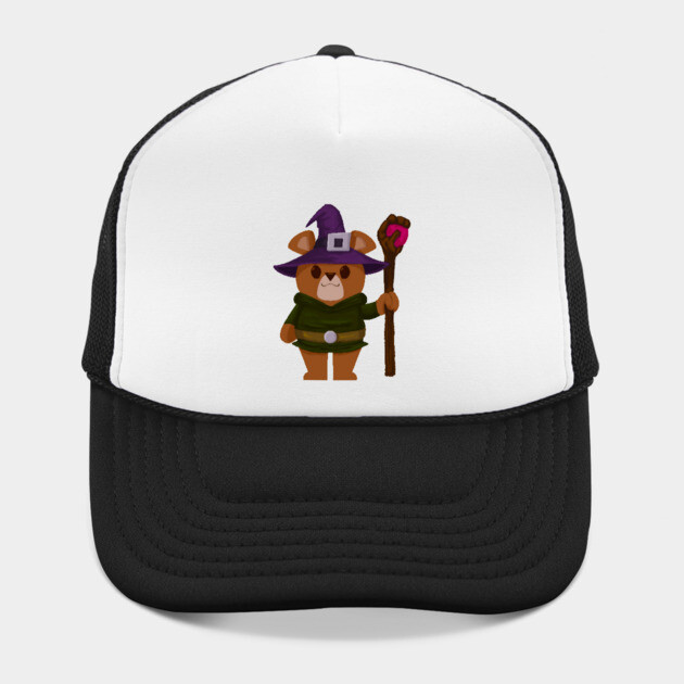 A BEAR MAGICIAN ADVENTURER by droidmonkey