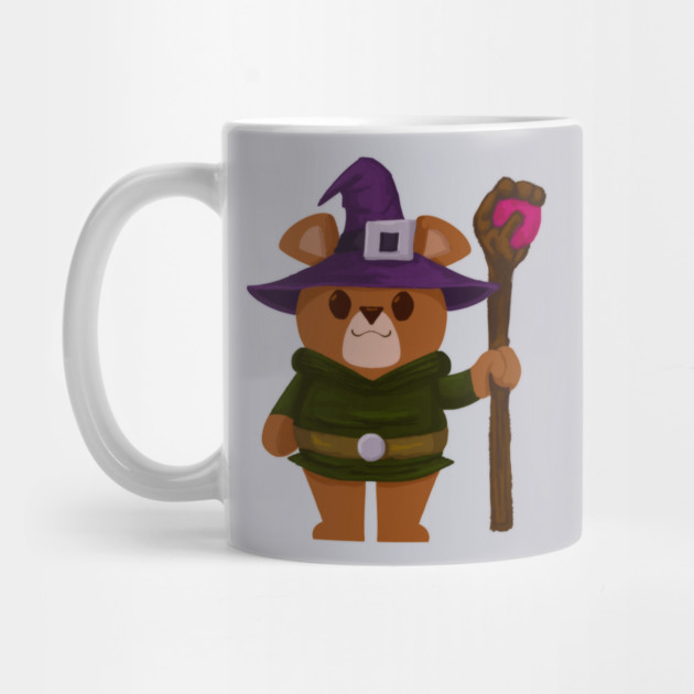 A BEAR MAGICIAN ADVENTURER by droidmonkey