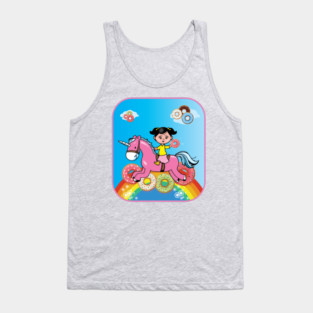 Unicorns and Donuts Tank Top