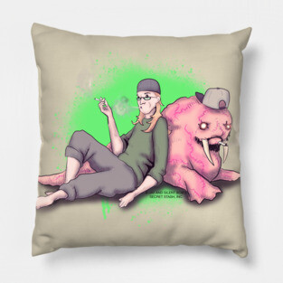 Jay & Silent Tusk Pillow