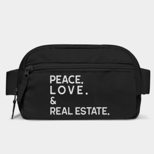 PEACE LOVE & REAL ESTATE Bag