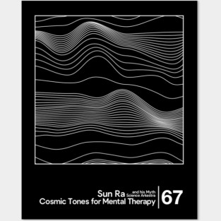 Sun Ra - Cosmic Tones / Minimal Style Graphic Artwork Design Posters and Art