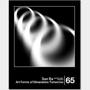 Sun Ra - Art Forms / Minimal Style Graphic Artwork Design Posters and Art