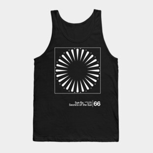 Sun Ra - Secrets of the Sun / Minimal Style Graphic Artwork Design Tank Top