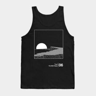 Tool - 10.000 Days / Minimal Style Graphic Artwork Design Tank Top