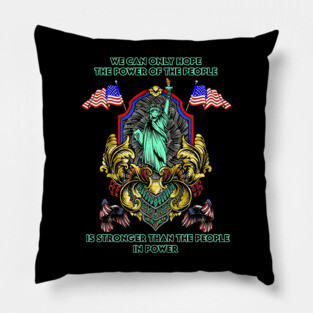 STATUE OF LIBERTY AMERICA Pillow
