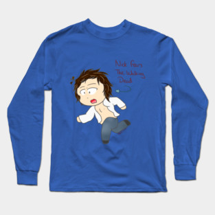 Nick Fears The Walking Dead Long Sleeve T-Shirt