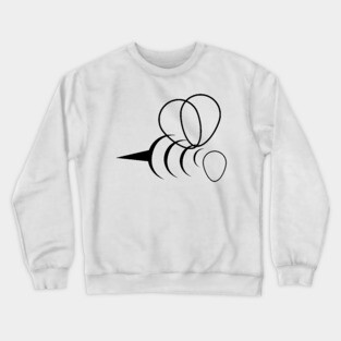 Bee Lineart Crewneck Sweatshirt