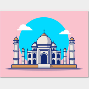 Taj Mahal Posters and Art