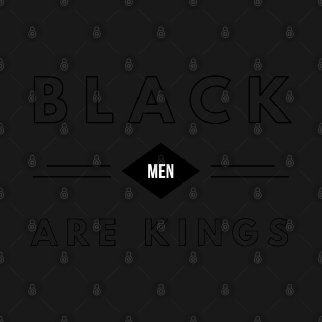 Black Men Are Kings | African American | Black Lives by UrbanLifeApparel