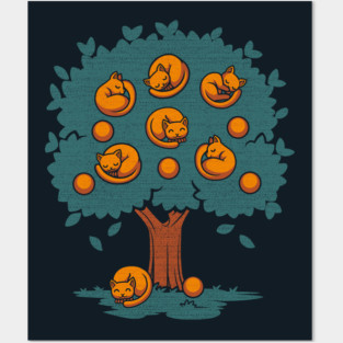 Orange Cat by Tobe Fonseca Posters and Art