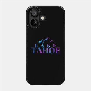 Starry Galaxy Lake Tahoe Phone Case