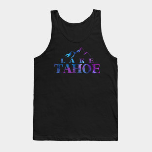 Starry Galaxy Lake Tahoe Tank Top