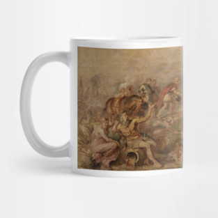Meeting of King Ferdinand of Hungary and Cardinal-Infante Ferdinand of Spain by Peter Paul Rubens Mug