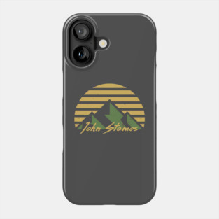 John Stamos - Retro Mountain Sunset Phone Case