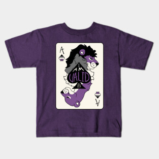 Asexuality is Valid Kids T-Shirt
