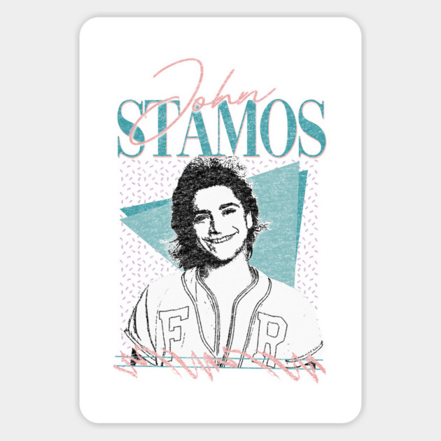 John Stamos - 90s Retro Style Magnet by DankyDevito