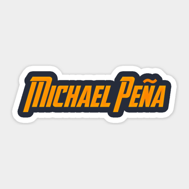 Adventure Club T-Of-The-Episode: Michael Peña Sticker by Art Comedy Pop-Culture Network!