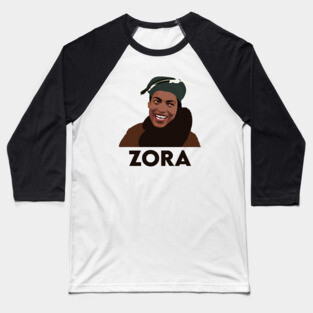 Zora Neale Hurston Baseball T-Shirt
