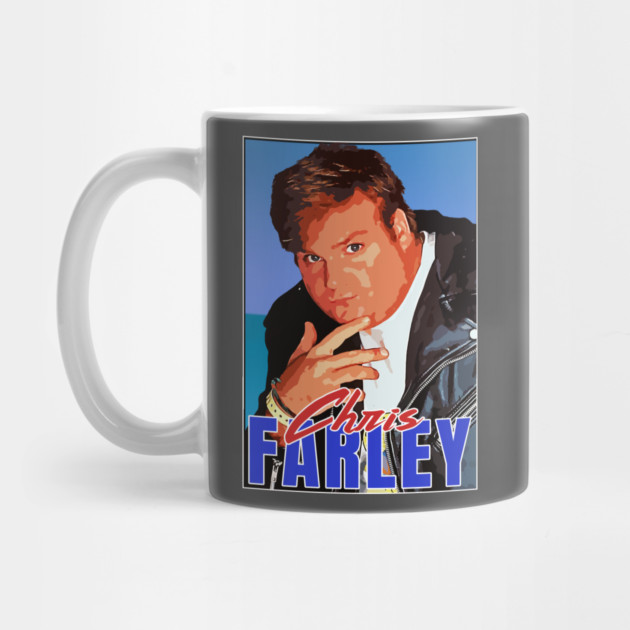 Chris Farley - 90s Retro Vintage Style by DankyDevito