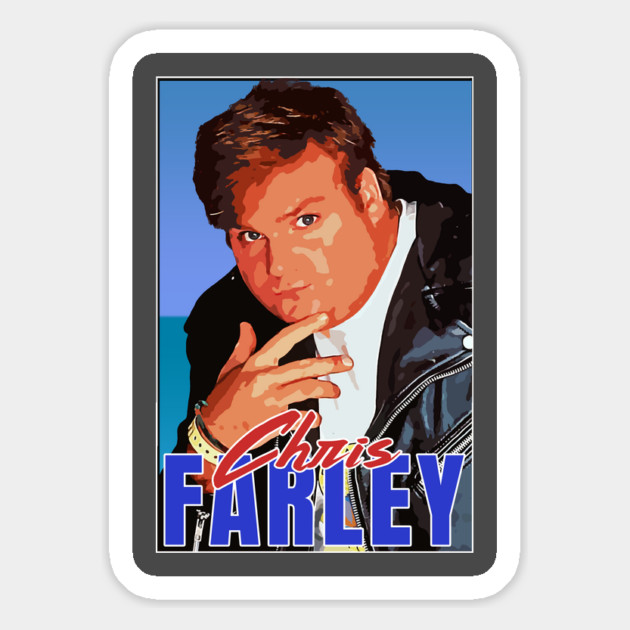 Chris Farley - 90s Retro Vintage Style Magnet by DankyDevito