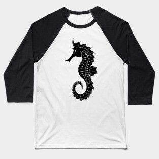 Seahorse Baseball T-Shirt