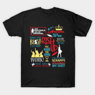 Hamilton Quotes T-Shirt