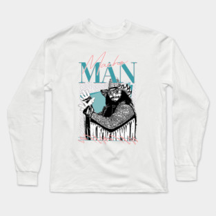 Macho Man - 90s Style Long Sleeve T-Shirt