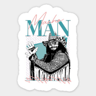 Macho Man - 90s Style Sticker